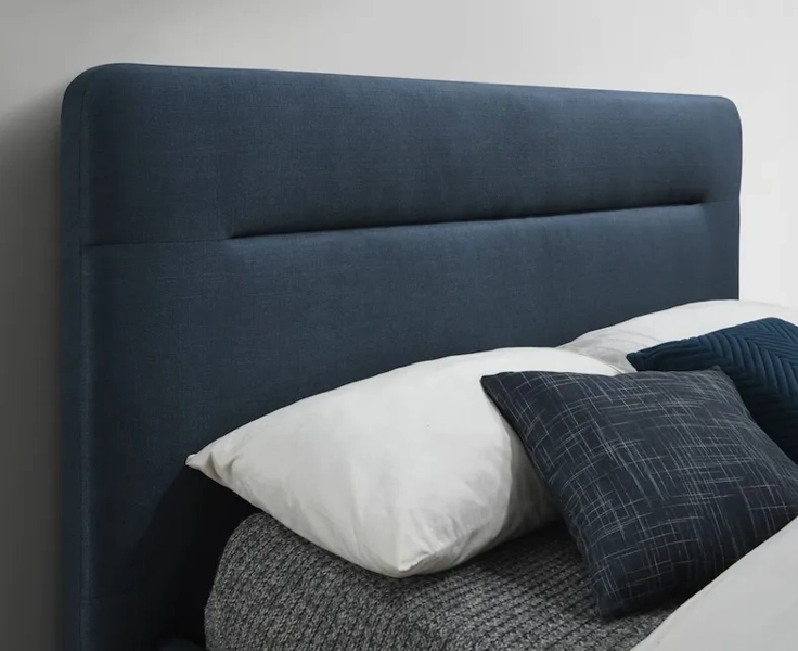 Genoa Blue Bed Frame